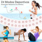 Smartwatch Lostrain Mujer,Reloj Inteligente Deportivo para Mujer 1.96" Pantalla Bluetooth IP68 Impermeable,Pulseras Inteligentes con GPS,Podómetro.