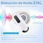 Audífonos Inalámbricos Bluetooth 5.2, Audífonos Bluetooth, Reducción de ruido ENC ，Calidad de sonido HIFI，IPX6 ，Batería con duración de hasta 6 Horas