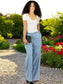 Set 2 Player Mujer Texturizada Casual Stretch Blusa Dama Top