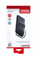 U-WINN Power Bank Solar 10000mAh – Panel Solar de Emergencia Integrado