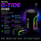 Bocina G-tide SV80. Resistente al agua con Sonido Hi-Fi y Luces LED