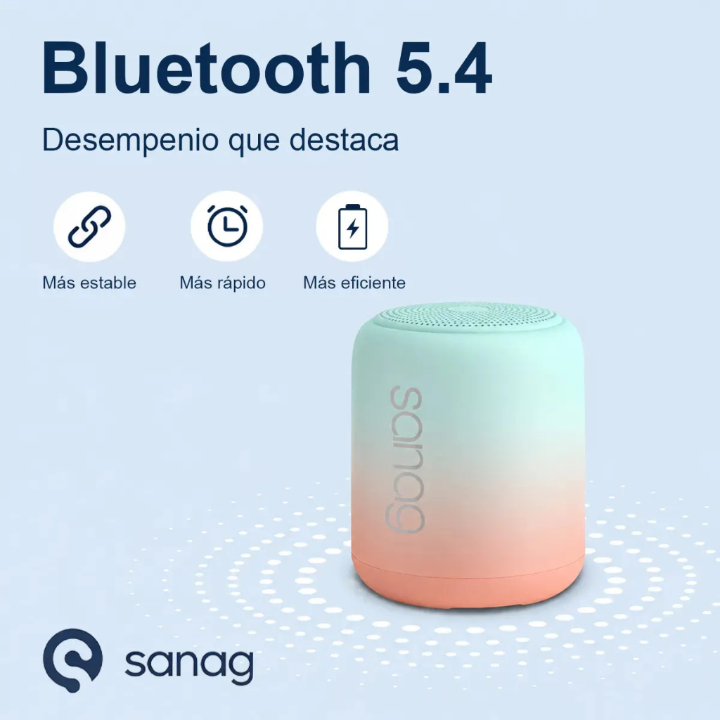 Bocina Bluetooth Sanag X6S Portátil – Sonido potente, diseño compacto y batería de larga duración