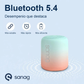 Bocina Bluetooth Sanag X6S Portátil – Sonido potente, diseño compacto y batería de larga duración