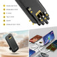 Power Bank 10000mAh Moreka  Negro con 4 Cables Integrados Tipo C Micro IP Soporte para Celular Carga Rápida 2A