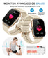 Combo Smartwatch Futurem FM13 + Audífonos g-tide L42 Bluetooth Ultra Compactos Rosa