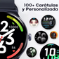 Smartwatch Haylou, Bluetooth 5.3, larga duración Batería. Azul