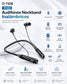 G-Tide EG22 Audífonos Neckband inalámbricos, micrófono, pantalla digital