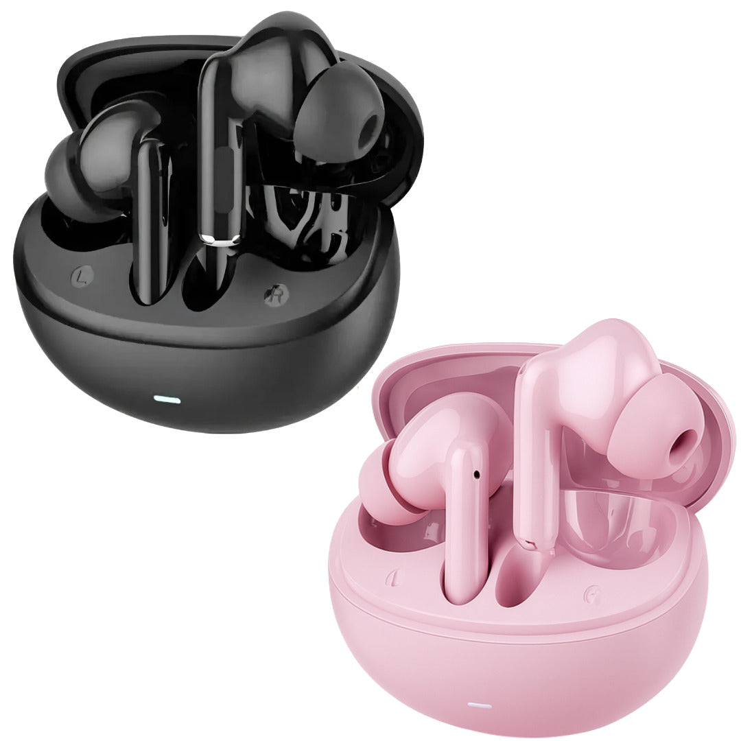 Smartwatch Dama Rosé + Audífonos G-Tide L42 Bluetooth Rosa