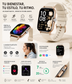 Smartwatch con Llamadas Bluetooth, Pantalla HD 1.75”  FM13 , Asistente de Voz y Modos Deportivos