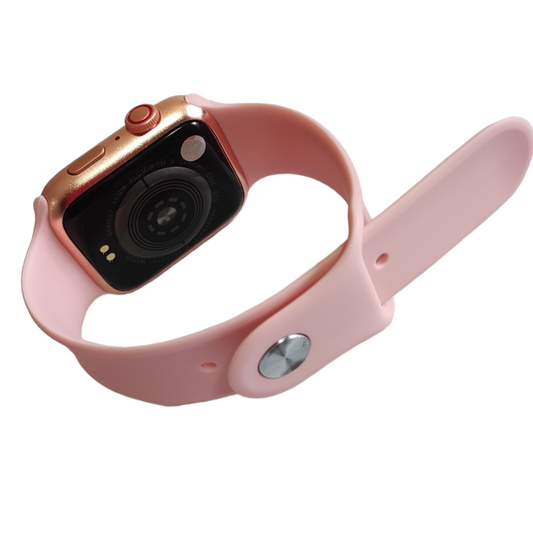 Smartwatch t500, notifica apps, contesta llamadas.