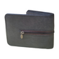 Billetera para caballero, material tipo gamuza. Gris