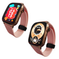 G-Tide S6 Pro Smartwatch – Innovación, llamada, notificaciones, correas metálicas,deportes,salud.Dorado.