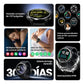Reloj Smartwatch Inteligente Filwans GTR Lite 1.53" Hombre Mujer Bluetooth Llamadas IP68 Deportivo Impermeable Por Bluetooth Smart Watch Negro