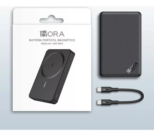 Power Bank Portátil Magnético Inalámbrico 5000 Mah 1hora