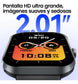 Smartwatch Haylou S6 con Llamadas Bluetooth, Notificaciones de Apps, 127 Deportes y Monitor de Salud – Pantalla HD 2.01"