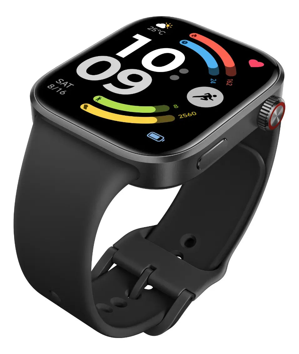 Xiaomi Redmi Watch 6 Negro | Pantalla AMOLED 2.07”, GPS GNSS, 150+ Modos Deportivos y Batería Hasta 24 Días