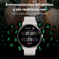 Smartwatch Haylou, Bluetooth 5.3, larga duración Batería. Azul