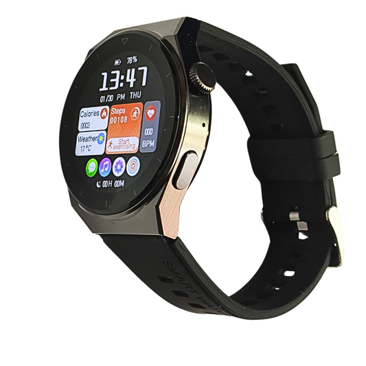 Smartwatch BOSSNEY W03 Pro con NFC, Llamadas Bluetooth, Monitoreo de Salud y Notificaciones – Tecnología Inteligente para tu Estilo de Vida