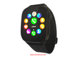 Reloj inteligente G-tide S6 pro smartwatch, pantalla curva amoled, con 3 correas y una pulsera regalo, llamadas, notificaciones