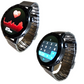 Smartwatch Clásico con correa de Metal BS X3pro llamadas, mensajes, deportes, salud y notificaciones.