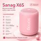 Bocina Bluetooth Sanag X6S Portátil – Sonido potente, diseño compacto y batería de larga duración
