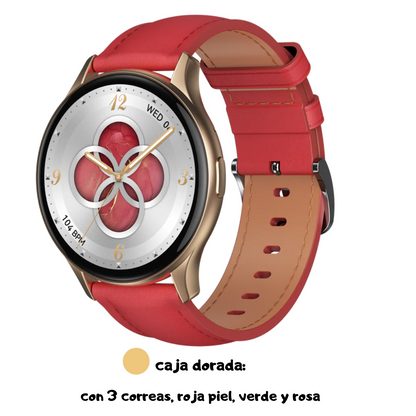 Smartwatch G-Tide R5: Responde Llamadas, Monitoreo de Salud, IP68, Más de 100 Modos Deportivos
