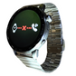Smartwatch Clásico con correa de Metal BS X3pro llamadas, mensajes, deportes, salud y notificaciones.