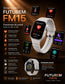Smartwatch Futurem FM15 con Llamadas Bluetooth, Juegos, Monitoreo de Salud y Pantalla HD