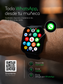 Smartwatch U5 con Mensajería, Llamadas, Audios, Emojis y Funciones Deportivas