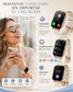 Smartwatch con Llamadas Bluetooth, Pantalla HD 1.75”  FM13 , Asistente de Voz y Modos Deportivos
